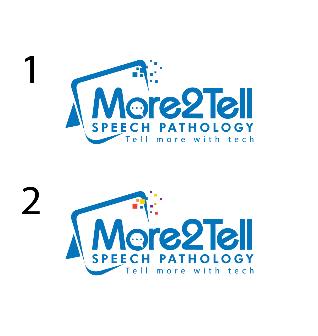 Logo Design by LogoPoko for More2Tell Speech Pathology | Design #31045343