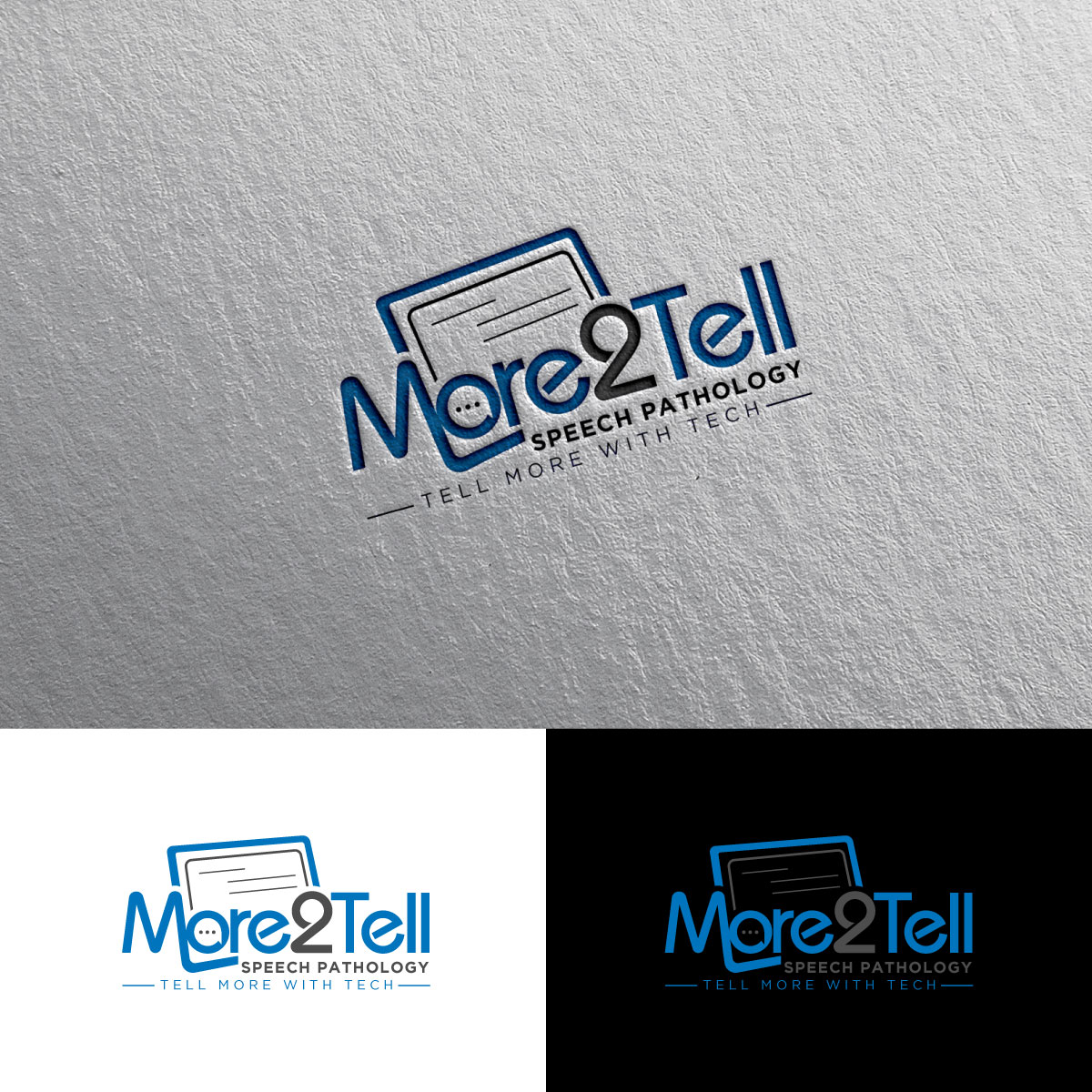 Logo Design by chris Ray for More2Tell Speech Pathology | Design #31020542