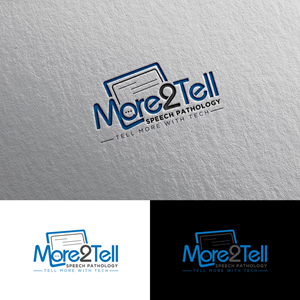 Logo Design by chris Ray for More2Tell Speech Pathology | Design: #31020542