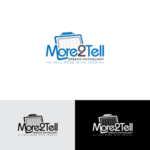 Logo Design by chris Ray for More2Tell Speech Pathology | Design: #31028829