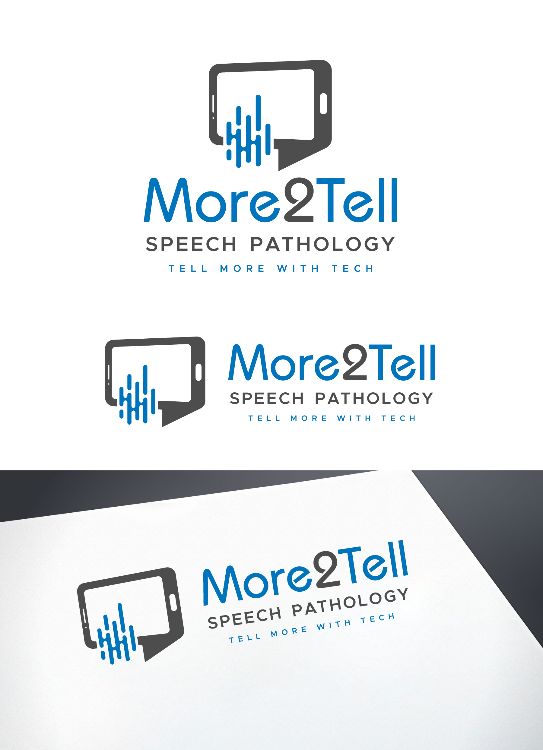 Logo Design by debdesign for More2Tell Speech Pathology | Design #31020086