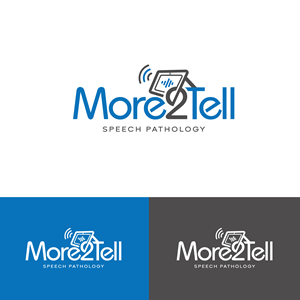 Diseño de Logo por AbhishekkM'24 para More2Tell Speech Pathology | Diseño: #31022988