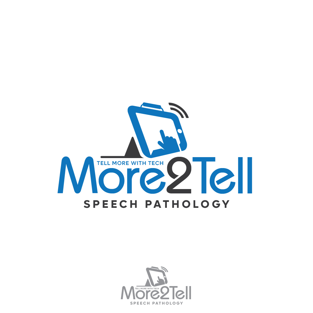 Diseño de Logo por Magic of Art para More2Tell Speech Pathology | Diseño #31029670