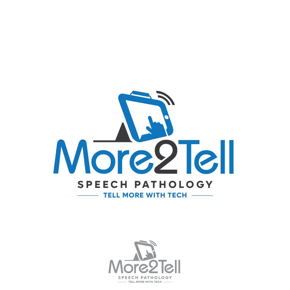 Logo Design by Magic of Art for More2Tell Speech Pathology | Design #31029671
