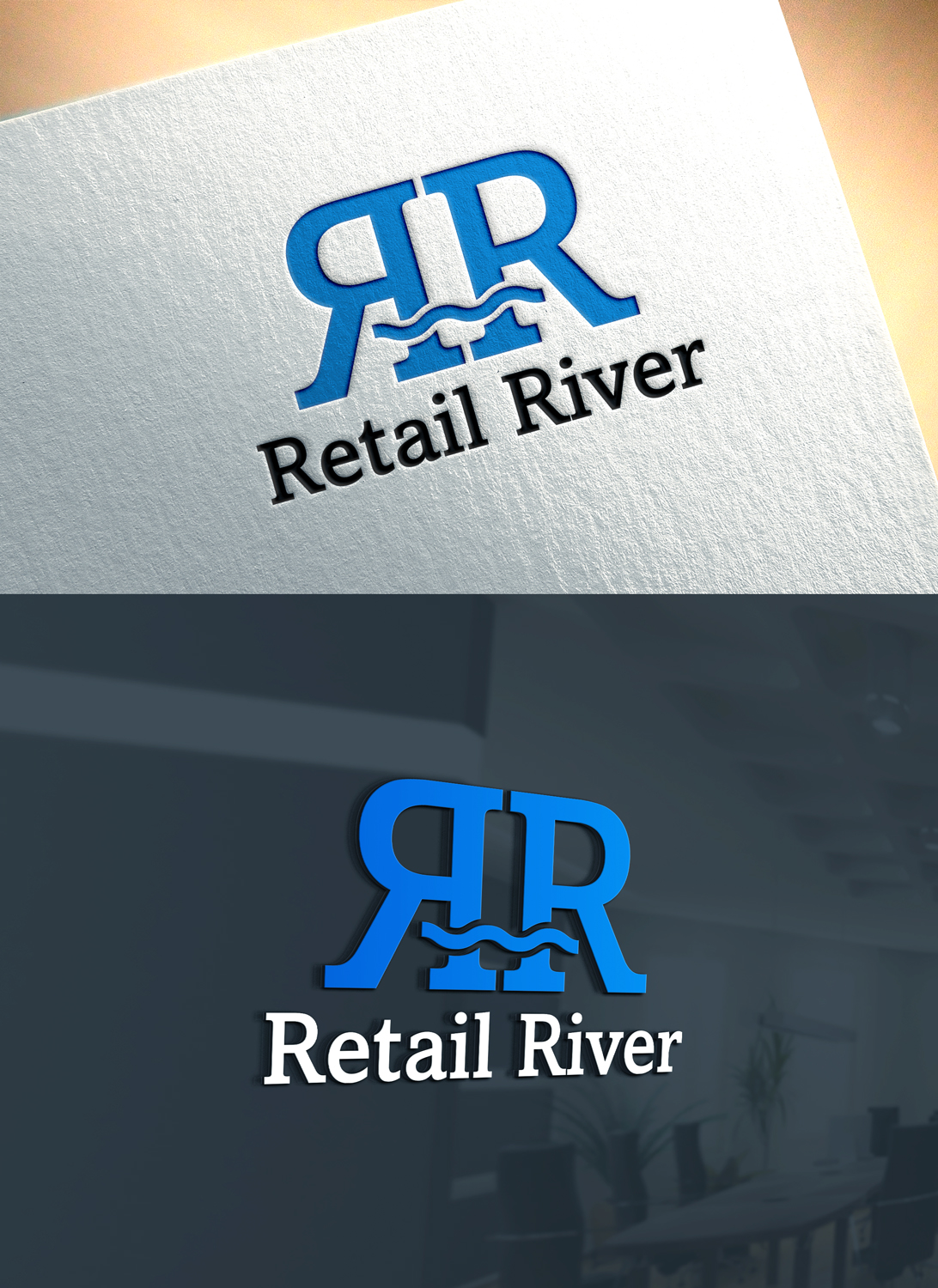 Logo Design by RaKu 2 for Retail River | Design #31062487