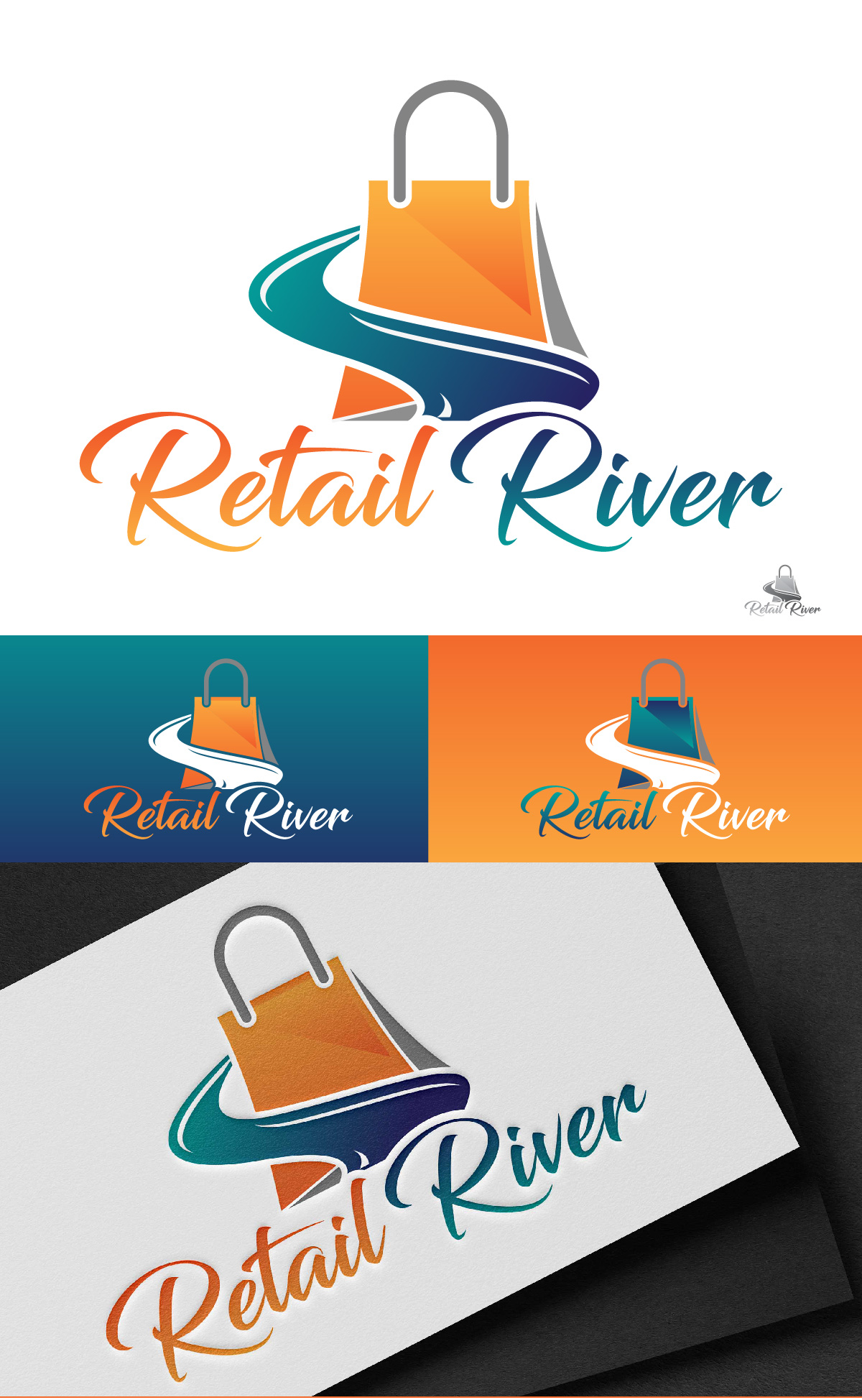 Logo Design by DesignLima for Retail River | Design #31036358