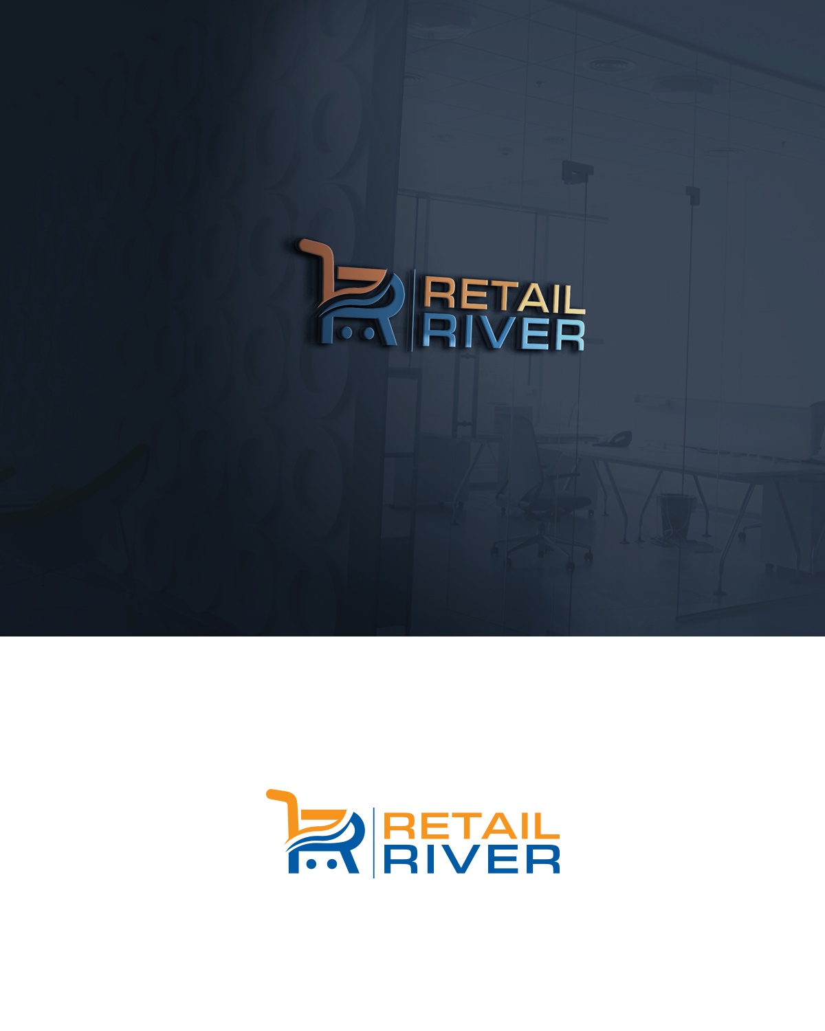 Logo Design by Maxo-Biz for Retail River | Design #31019127