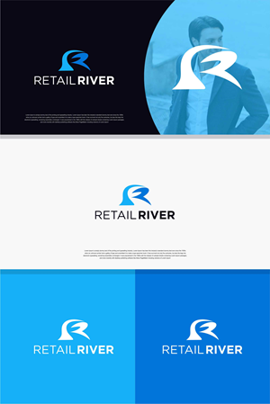 Logo Design by TULLUS STUDIO™ for Retail River | Design: #31025329