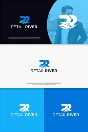 Logo Design by TULLUS STUDIO™ for Retail River | Design: #31025330