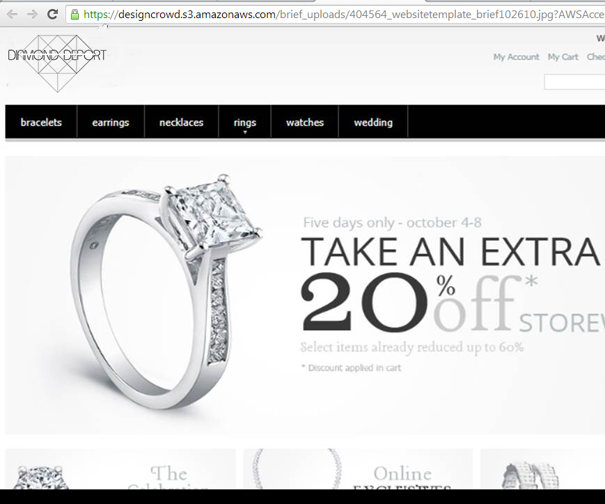 Logo Design by stevedan for Diamond Depot | Design #3136345