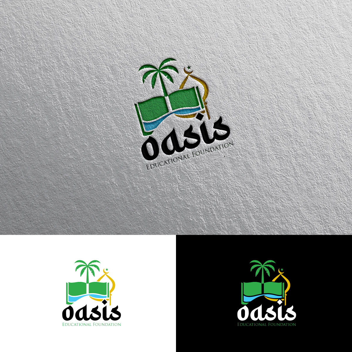 Logo Design by chris Ray for Oasis Edu atioanl Foundation | Design #31021207