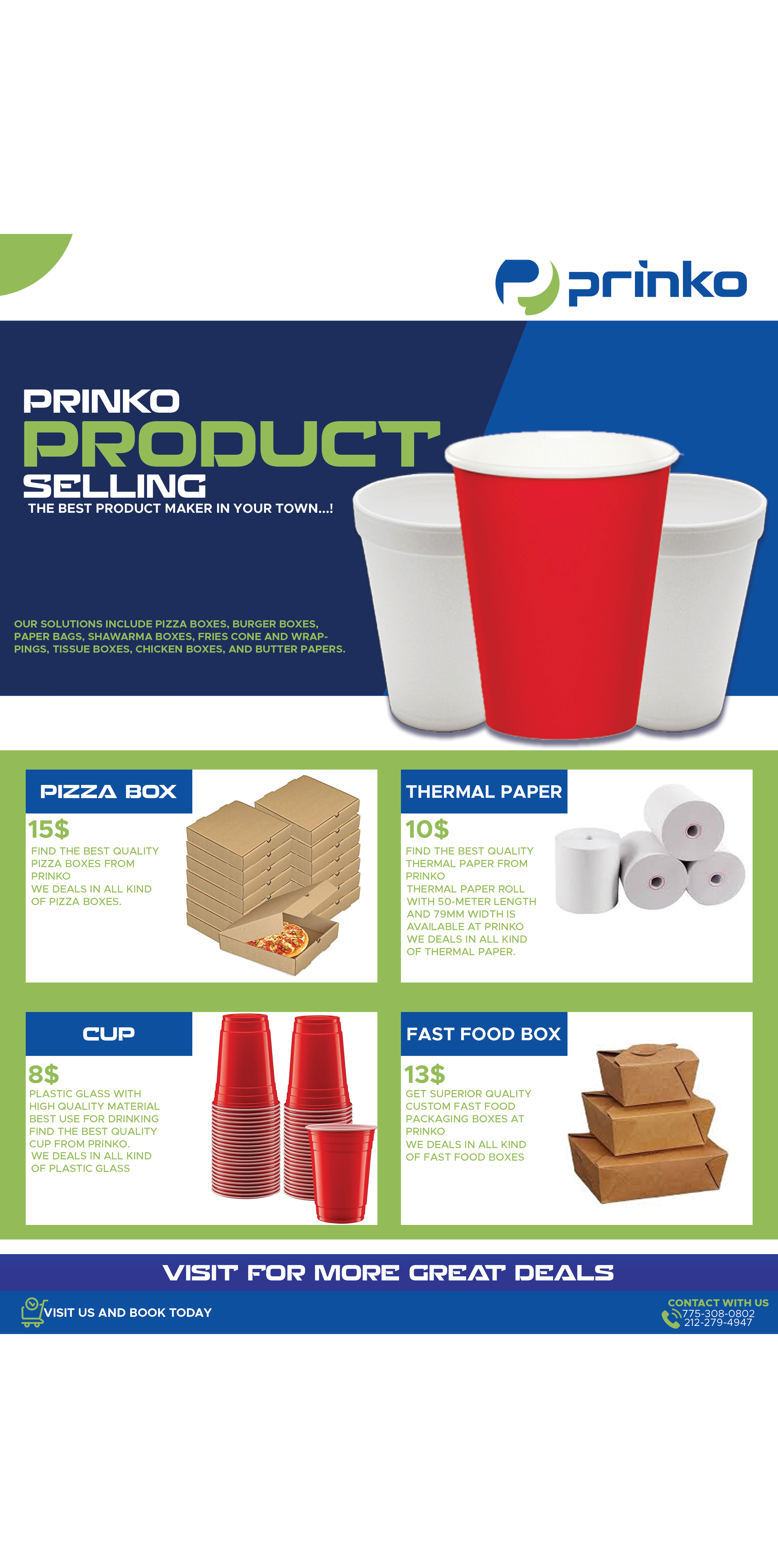 Design de Flyer par design baker pour PRINKO IMAGE CO USA INC | Design #31066680