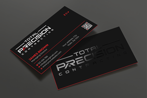 Diseño de Tarjeta de Presentación por Expert Bappy para Total Precision Contracting | Diseño #31025526