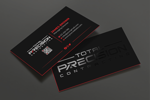 Business Card Design by Expert Bappy for Total Precision Contracting | Design: #31028457