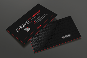 Business Card Design by Expert Bappy for Total Precision Contracting | Design: #31028544
