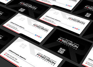 Diseño de Tarjeta de Presentación por Creations Box 2015 para Total Precision Contracting | Diseño #31030571