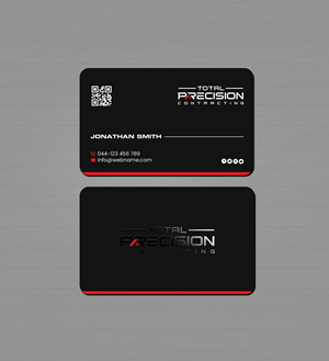 Design de Carte de Visite par Creations Box 2015 pour Total Precision Contracting | Design : #31030574