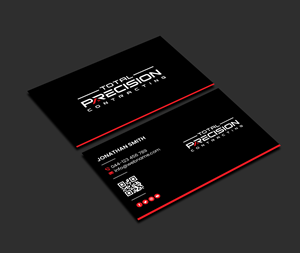 Business Card Design by Creations Box 2015 for Total Precision Contracting | Design: #31030581