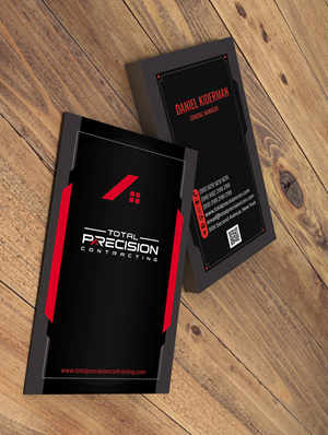 Business Card Design by cafemountdesigns for Total Precision Contracting | Design: #31026868