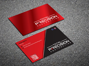 Business Card Design by Magic of Art for Total Precision Contracting | Design: #31028970