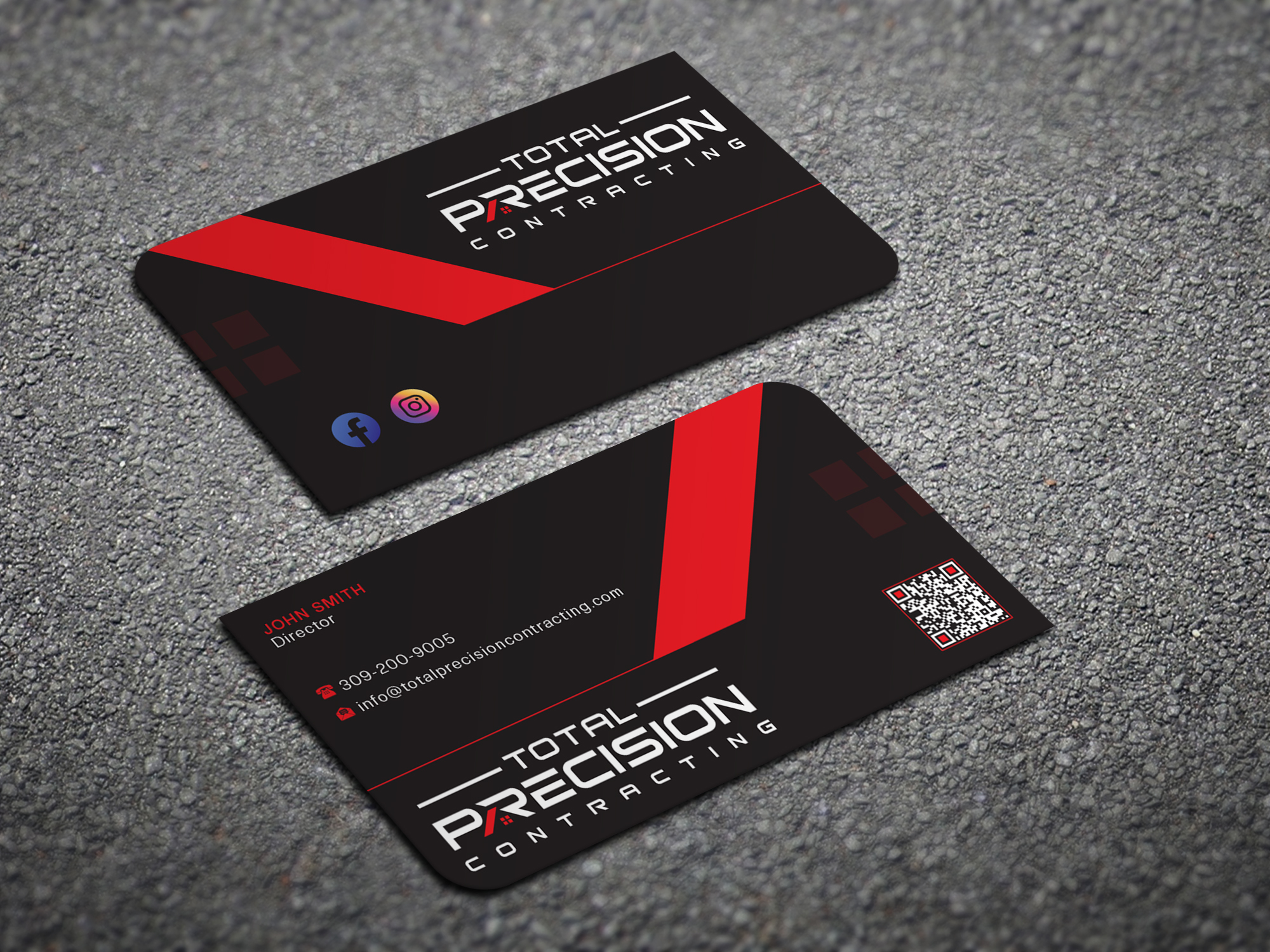 Diseño de Tarjeta de Presentación por Magic of Art para Total Precision Contracting | Diseño #31028971