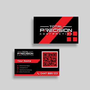 Business Card Design by yudaharv for Total Precision Contracting | Design: #31026166