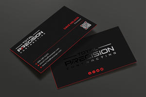 Design de Carte de Visite par DesignShout pour Total Precision Contracting | Design : #31027085