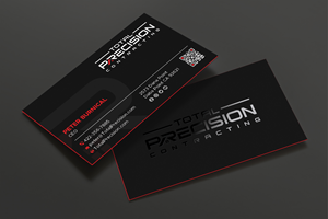 Design de Carte de Visite par DesignShout pour Total Precision Contracting | Design : #31027211
