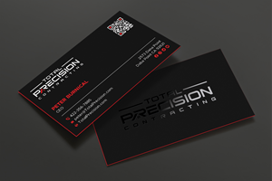 Design de Carte de Visite par DesignShout pour Total Precision Contracting | Design : #31027310