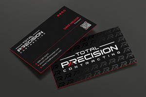 Design de Carte de Visite par DesignShout pour Total Precision Contracting | Design : #31027330