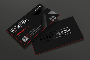 Business Card Design by DesignShout for Total Precision Contracting | Design: #31027443