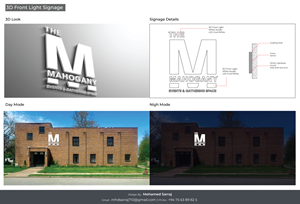 Signage Design by Mohamed sarraj for this project | Design: #31052894