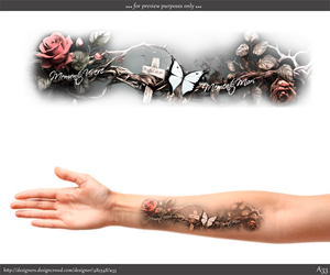 Looking for a forearm tattoo to serve as a daily reminder of what is important