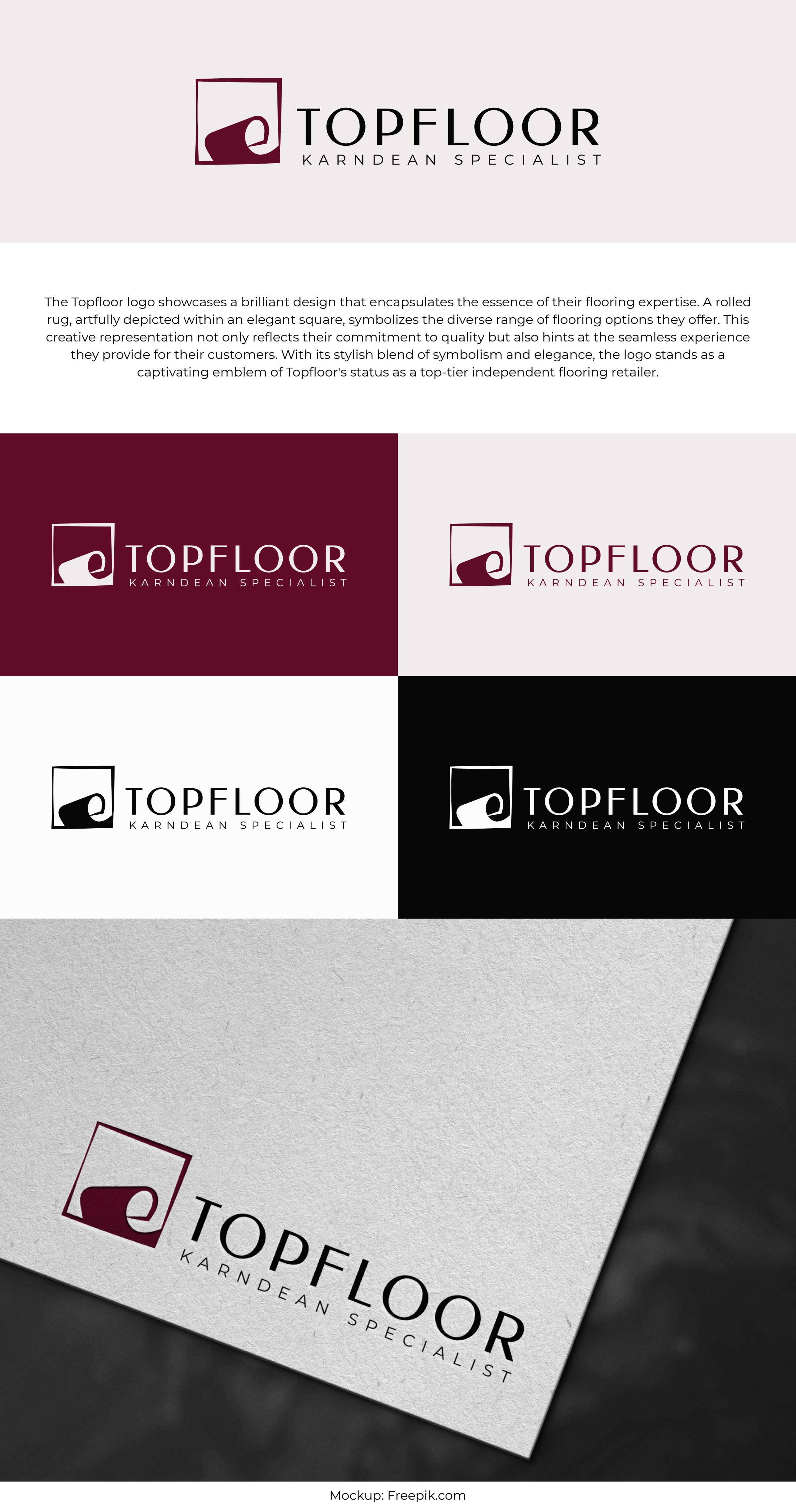 Diseño de Logo por ALMANAL GRAPHICS para Topfloor | Diseño #31031756