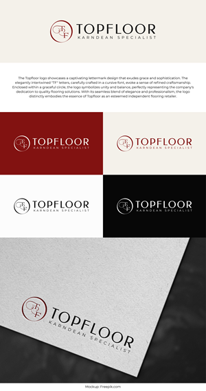 Diseño de Logo por ALMANAL GRAPHICS para Topfloor | Diseño: #31031757