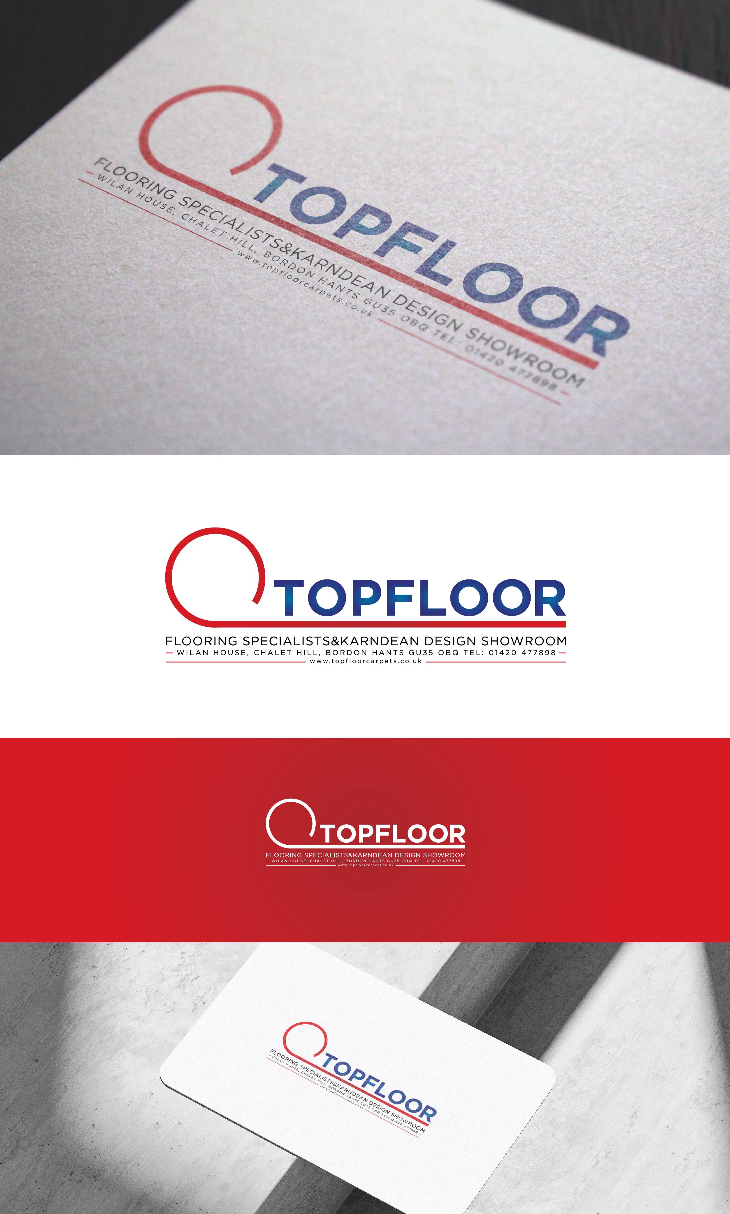 Logo Design by threelokah for Topfloor | Design #31060406