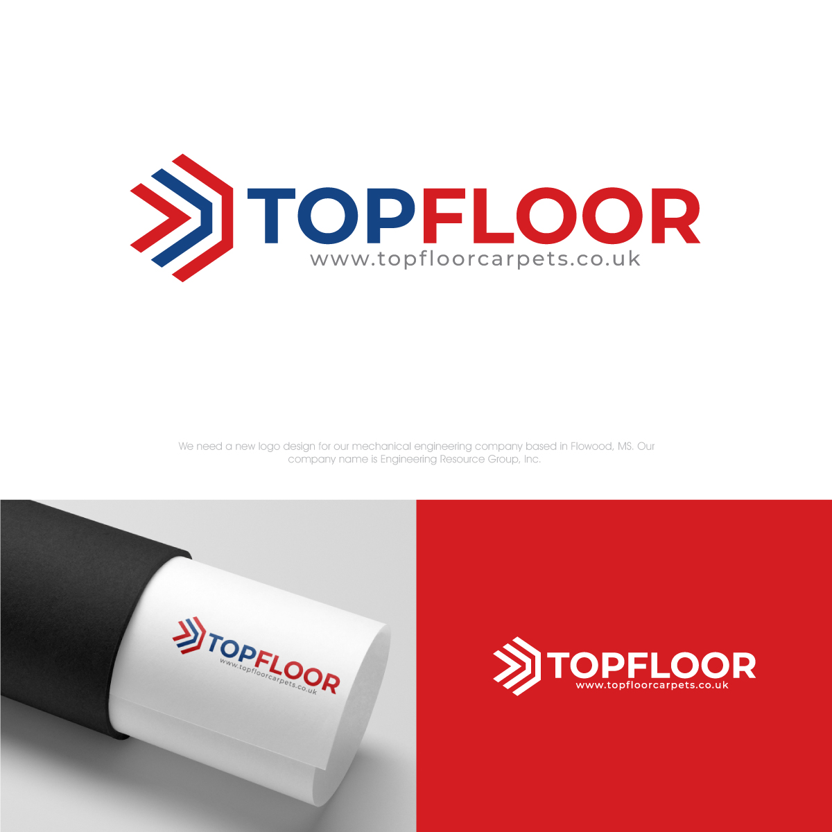 Logo Design by webeezine for Topfloor | Design #31026548