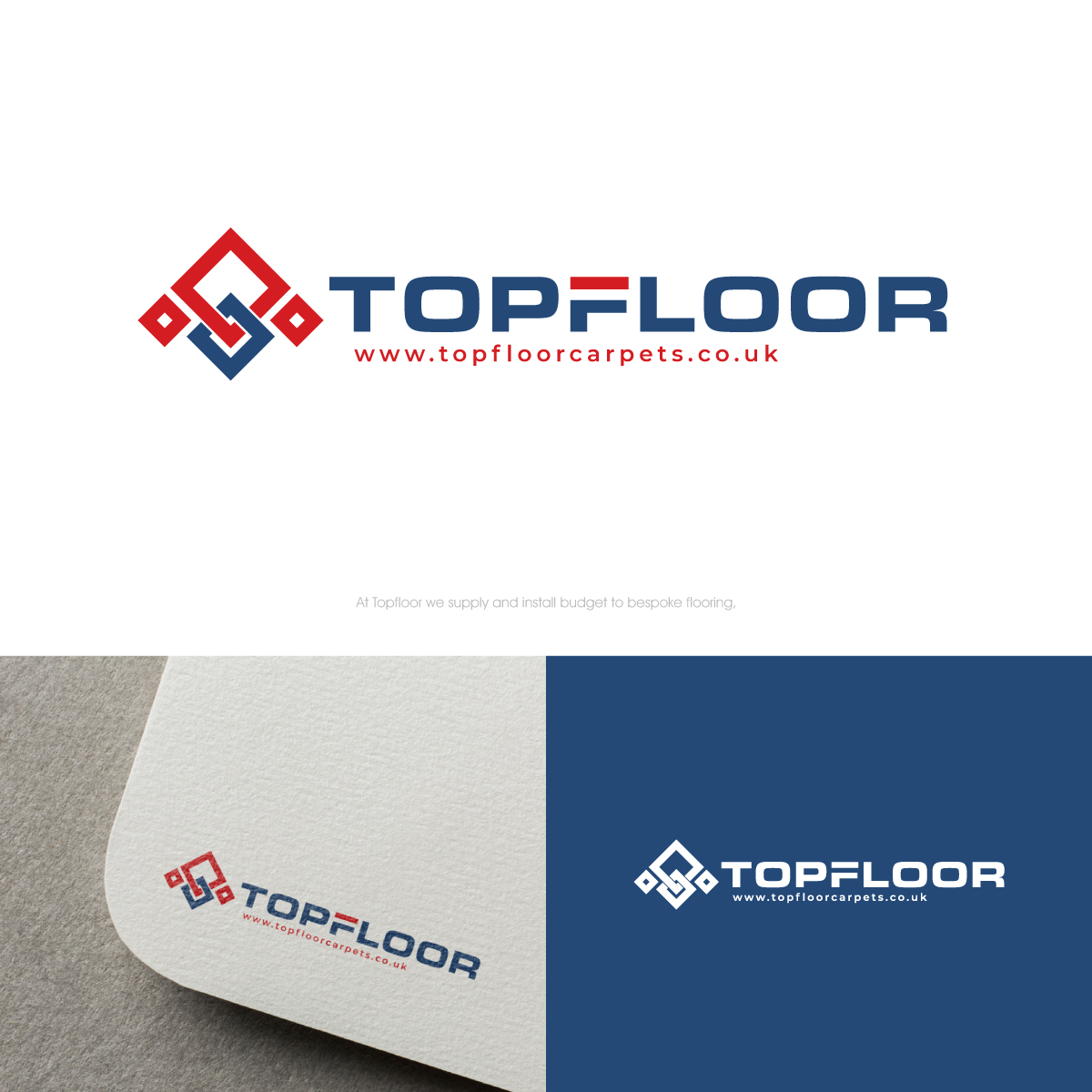 Logo Design by webeezine for Topfloor | Design #31026549