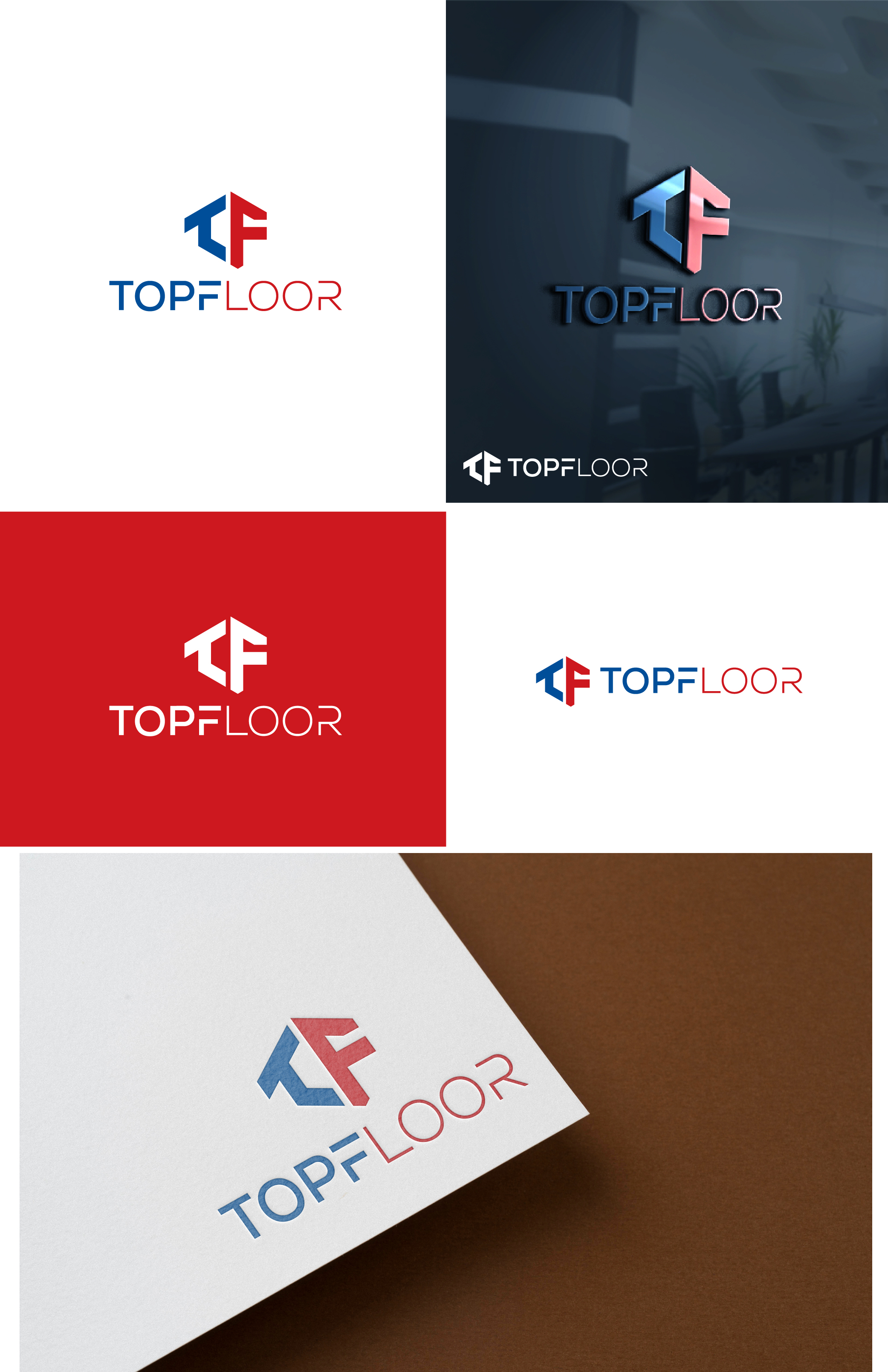 Logo Design by AL-BARAKAH for Topfloor | Design #31038428