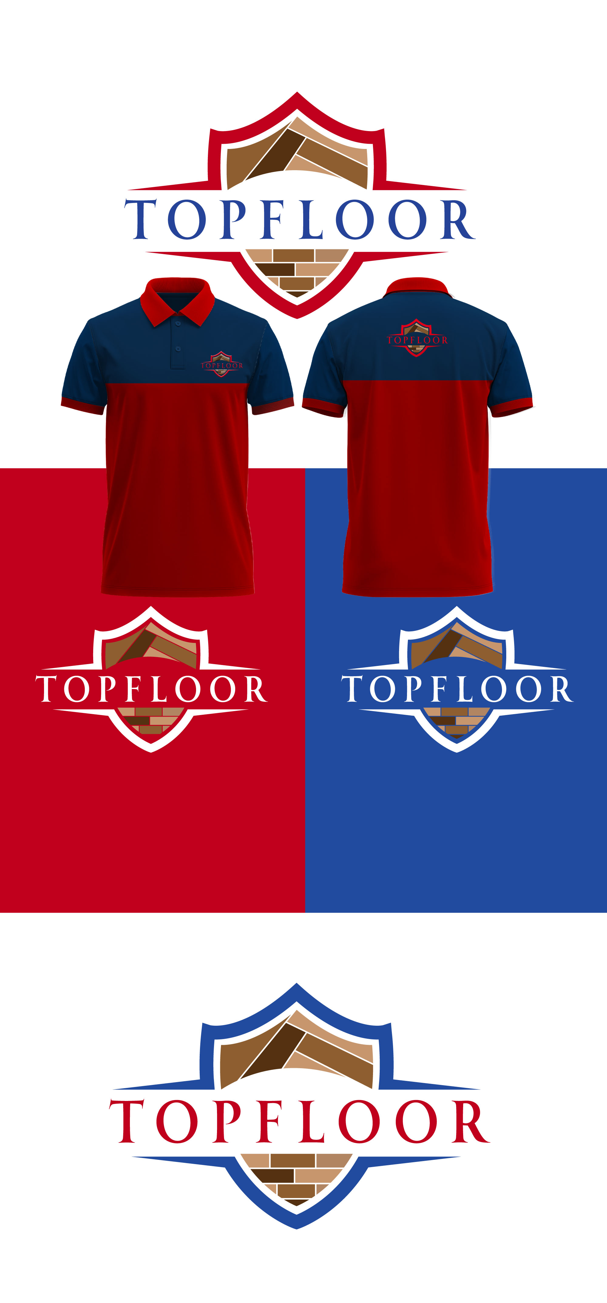 Logo Design by Alpha design for Topfloor | Design #31039829