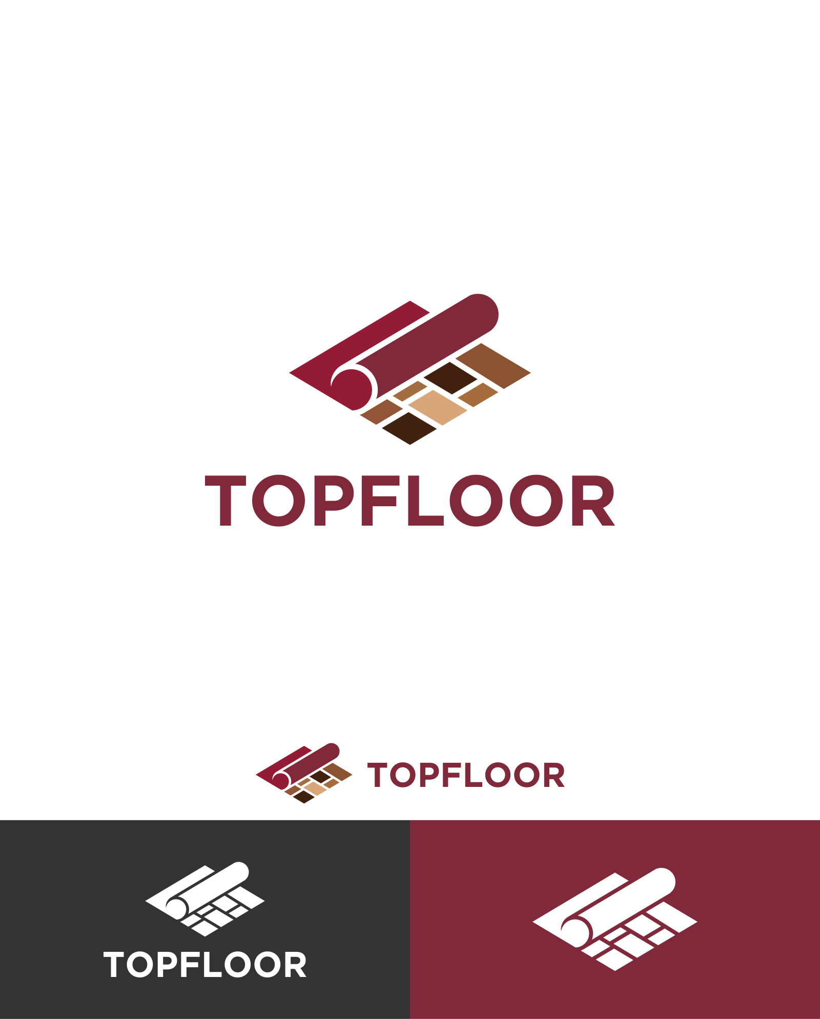 Logo Design by M.Syaiful Huda for Topfloor | Design #31024817