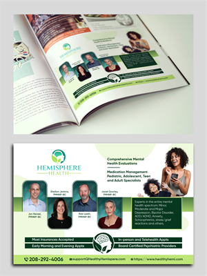 Diseño de Revista por Excellar Hub para Hemisphere Health | Diseño: #31044943