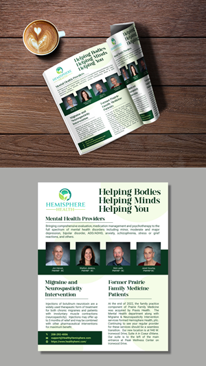 Magazine Design by Modan Mohan Mohini for Hemisphere Health | Design: #31030203