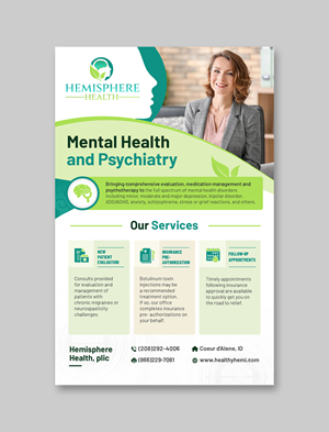 Magazine Design by debdesign for Hemisphere Health | Design: #31029004
