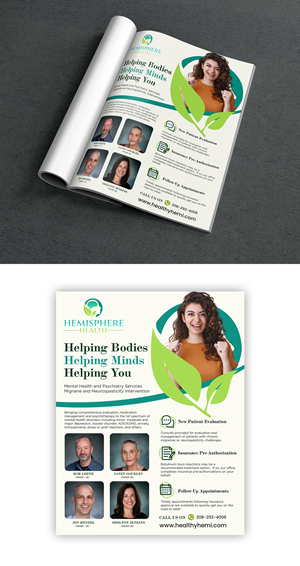Magazin-Design von debdesign für Hemisphere Health | Design: #31029702
