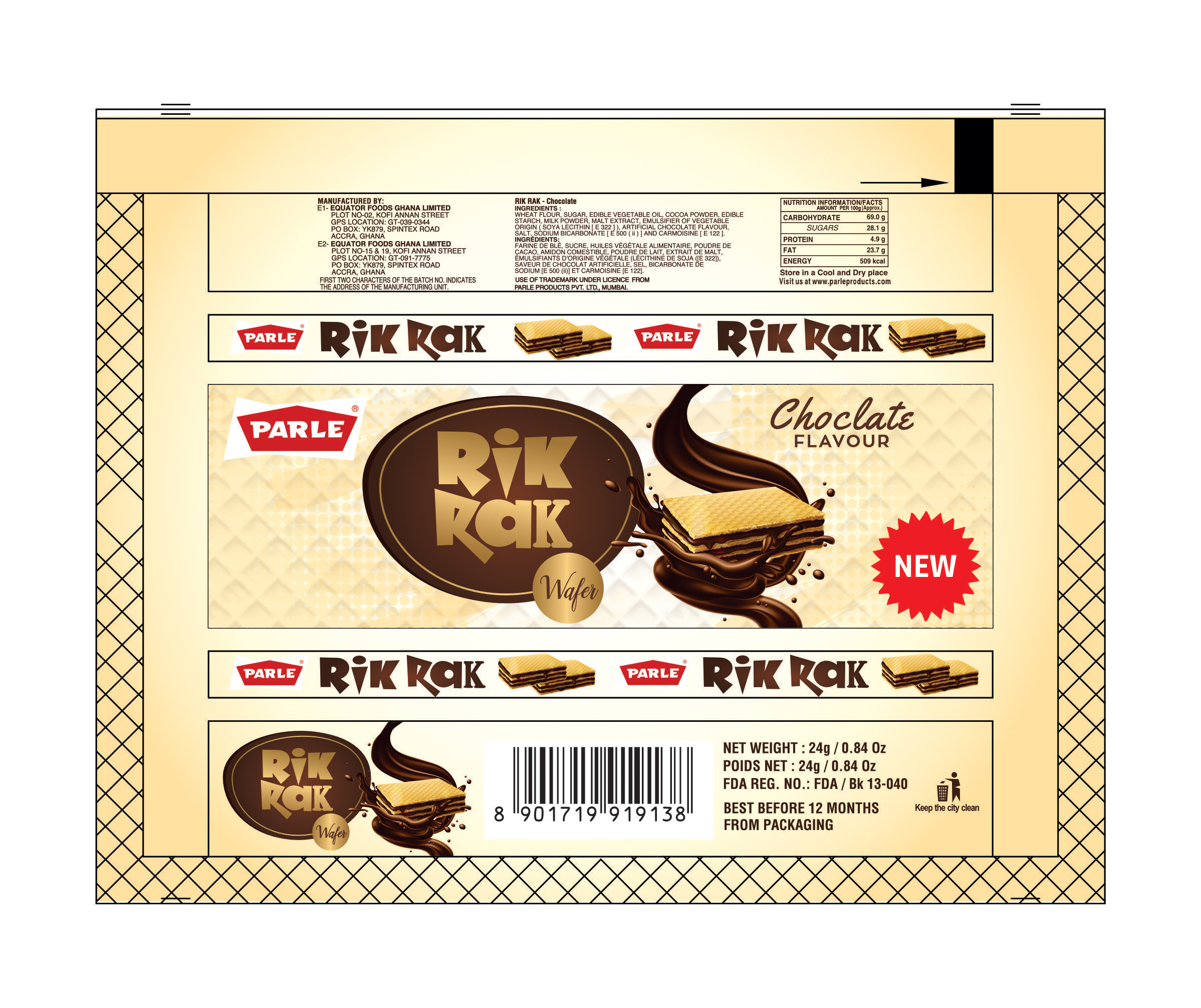Packaging Design by SAMPA DUARI for EQUATOR FOODS GHANA LTD | Design #31138649