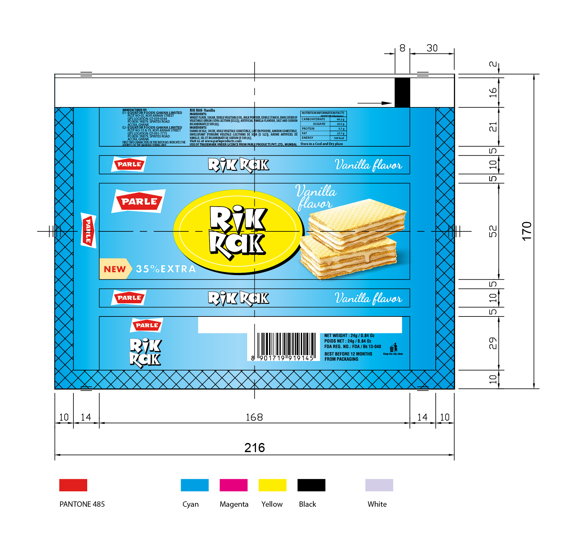Packaging Design by Kuindzhi for EQUATOR FOODS GHANA LTD | Design #31488215