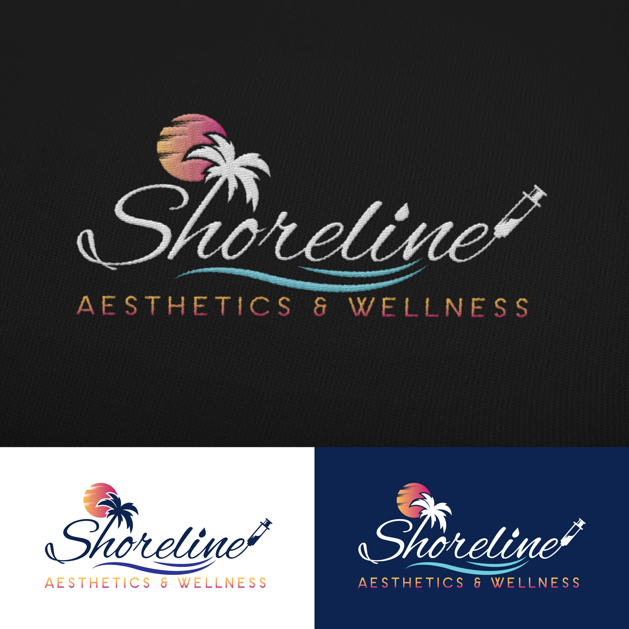 Logo Design by StromDesignHub for Shoreline Aesthetics & Wellness | Design: #31076166