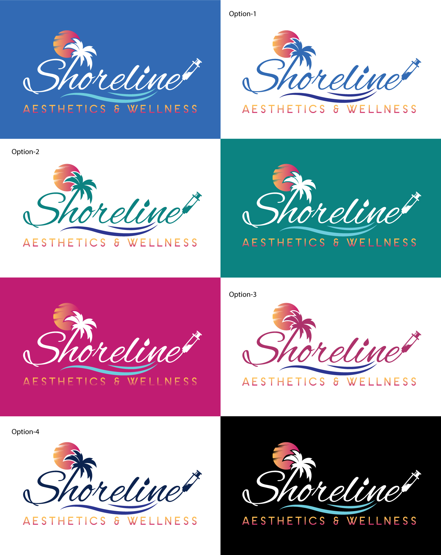 Diseño de Logo por StromDesignHub para Shoreline Aesthetics & Wellness | Diseño #31102612