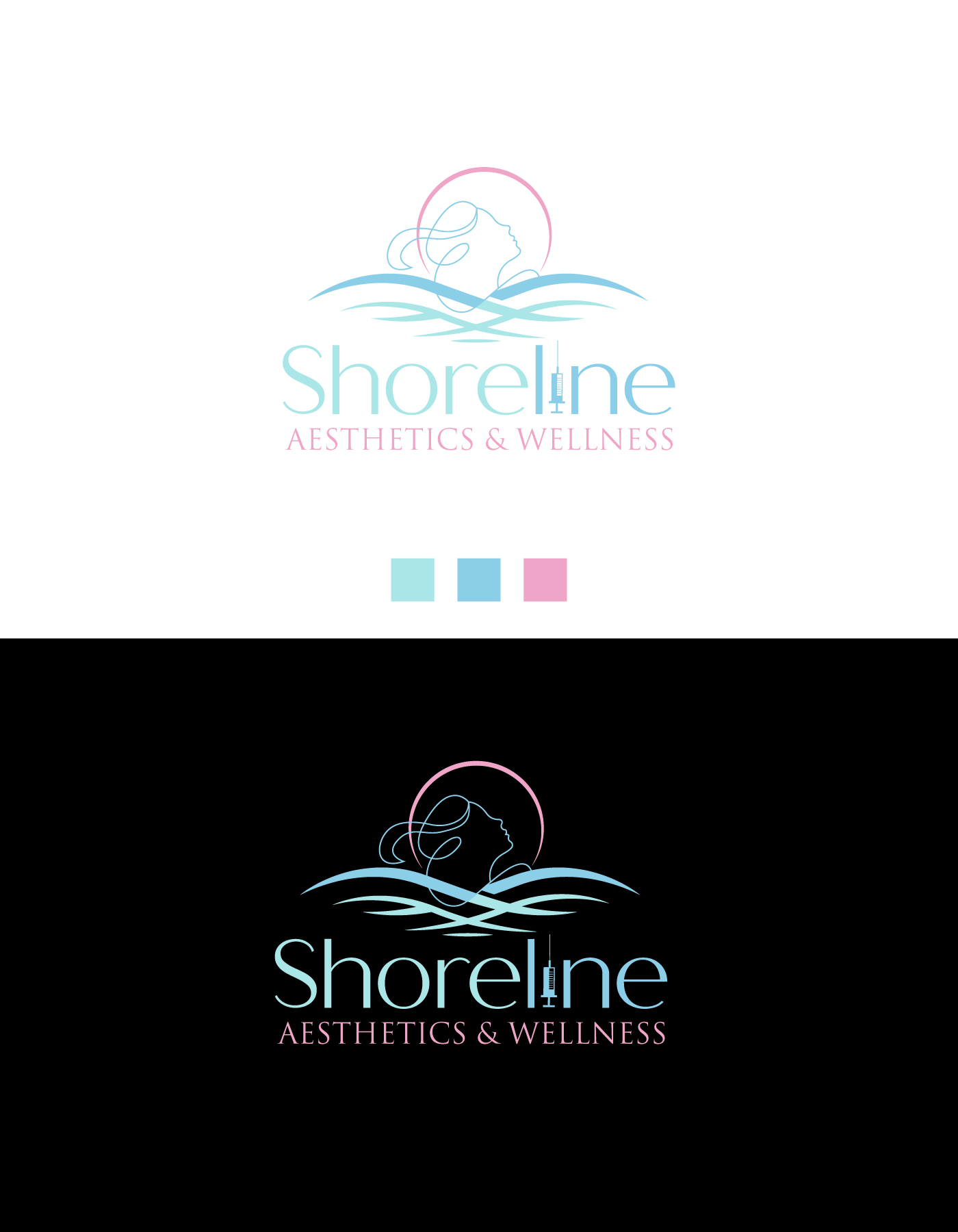Design de Logo par Farhad Kreative pour Shoreline Aesthetics & Wellness | Design #31040513